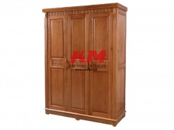 Tủ áo gỗ xoan 1m6 thiết kế đơn giản