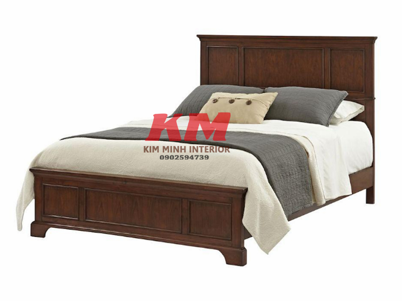 Giường ngủ đẹp cho khách sạn giá rẻ GNKS005