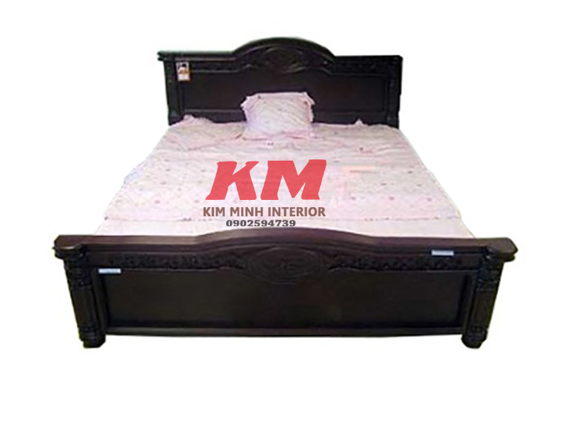 Giường ngủ cổ điển gỗ xoan đào 1m6 GNCD005