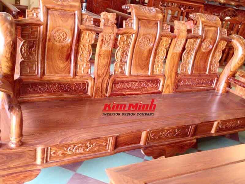 Ghế salon gỗ hương