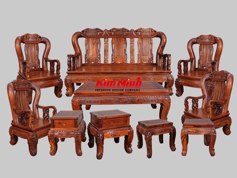 Ghế salon gỗ tràm