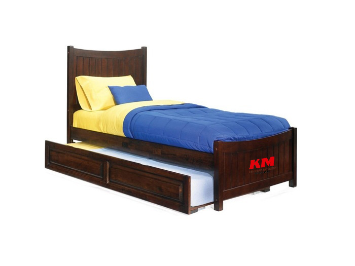 Giường ngủ đơn gỗ xoan đào GD004