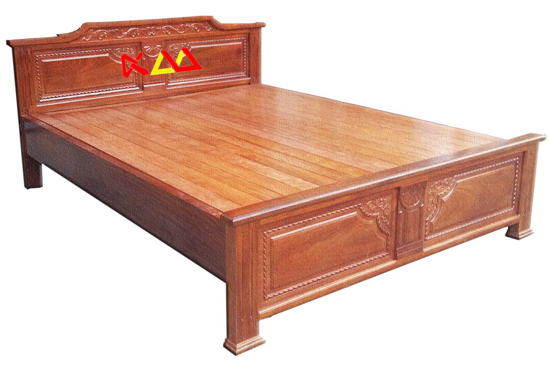 Giường ngủ 1m6 gỗ tự nhiên Lim cực đẹp GNGL004