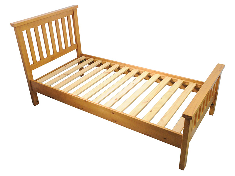 Giường ngủ đơn gỗ xoan đào GD006