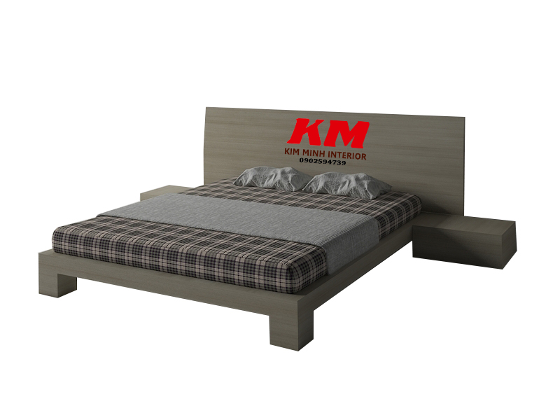 Giường ngủ hiện đại mdf mfc đẹp giá rẻ GNHD012