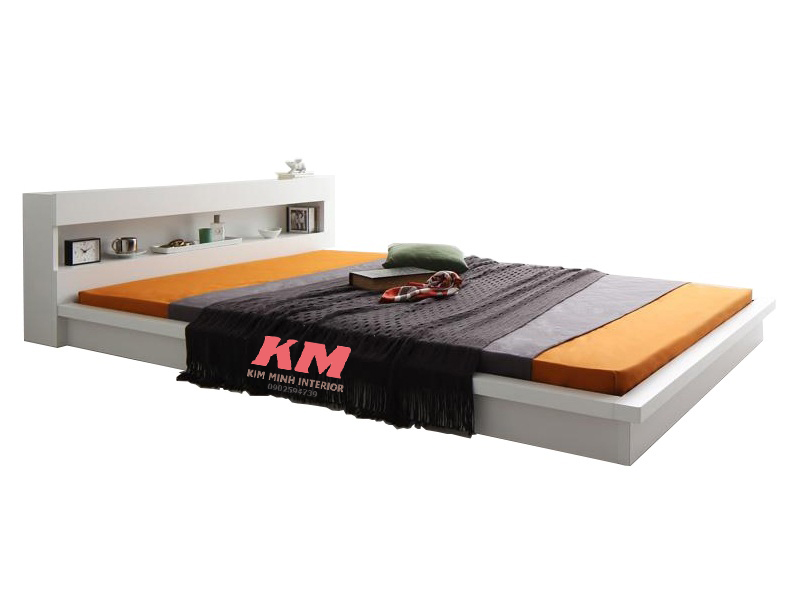 Giường ngủ phong cách nhật giá rẻ GNKN028