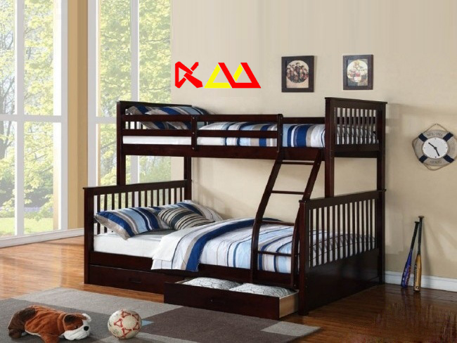Giường ngủ trẻ em 2 tầng giá rẻ GNTE005