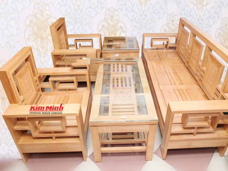 Ghế salon gỗ hiện đại