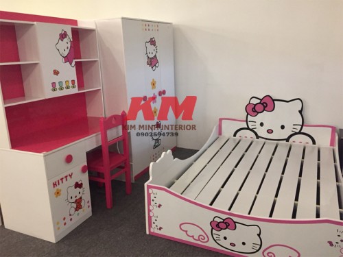 Bộ phòng ngủ Hello Kitty BPN017