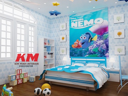 Giường ngủ trẻ em Nemo GNTE025