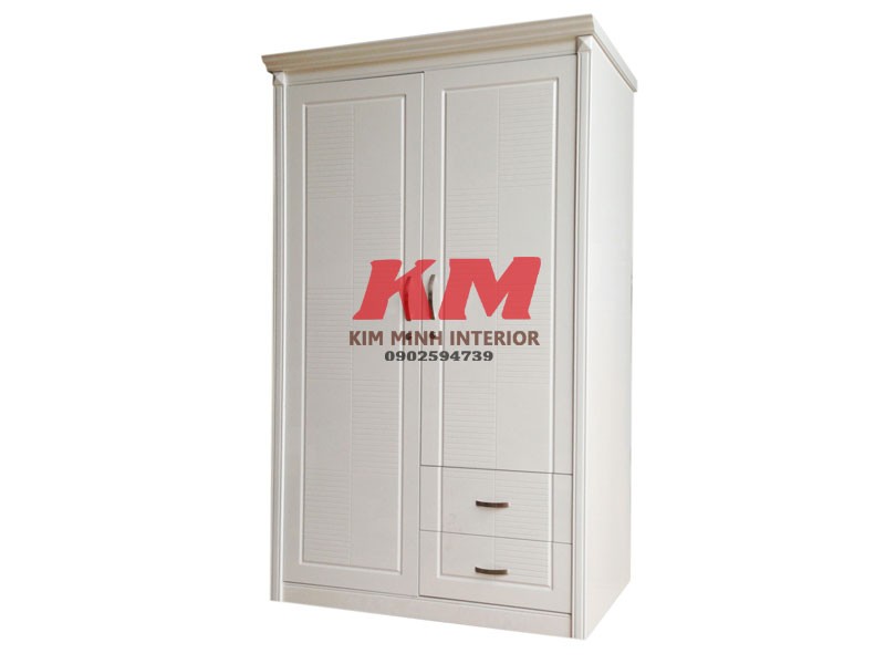 Tủ Ao Gỗ Mdf 1m2 Mau Trắng Sơn 2k