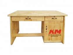 Bàn Làm VIệc Gỗ Ghép: BLV024