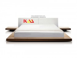 Giường ngủ giá rẻ gỗ công nghiệp GNGR029