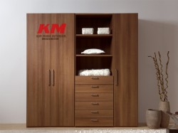 Tủ áo gỗ laminate 1m8 thiết kế hiện đại