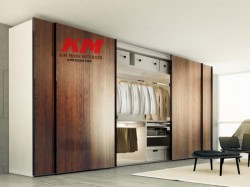 Tủ áo gỗ laminate đóng theo yêu cầu mẫu tủ 001
